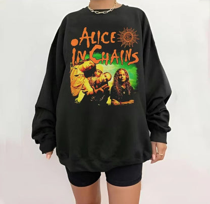Alice In Chains Band Member Men T-Shirt/Sweatshirt/Hoodie