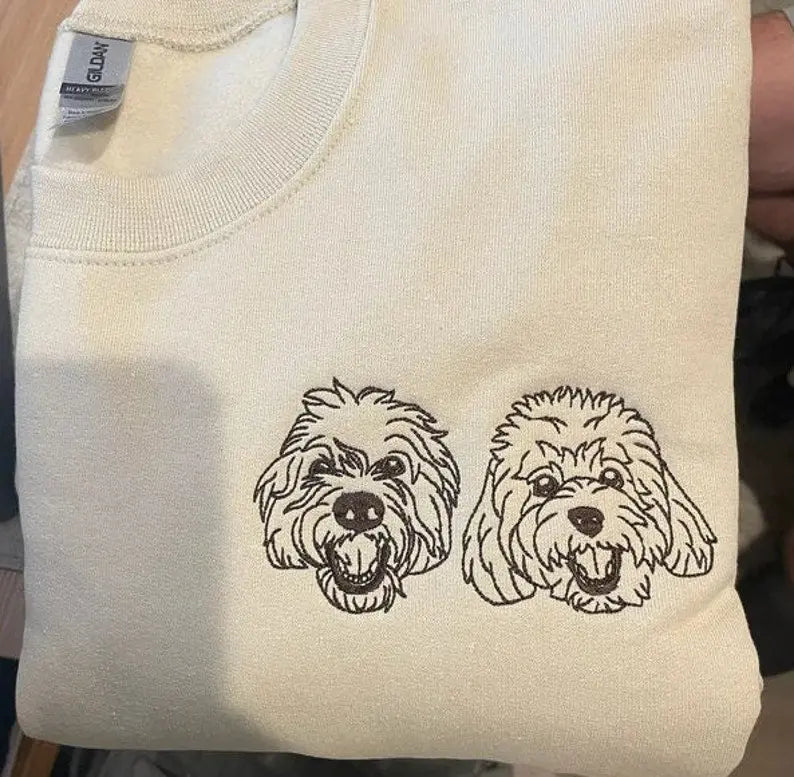 Custom pet portrait Sweatshirt