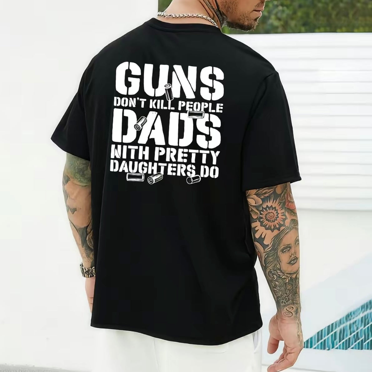 Guns Don't Kill People Funny Series T-Shirt/Sweatshirt/Hoodie