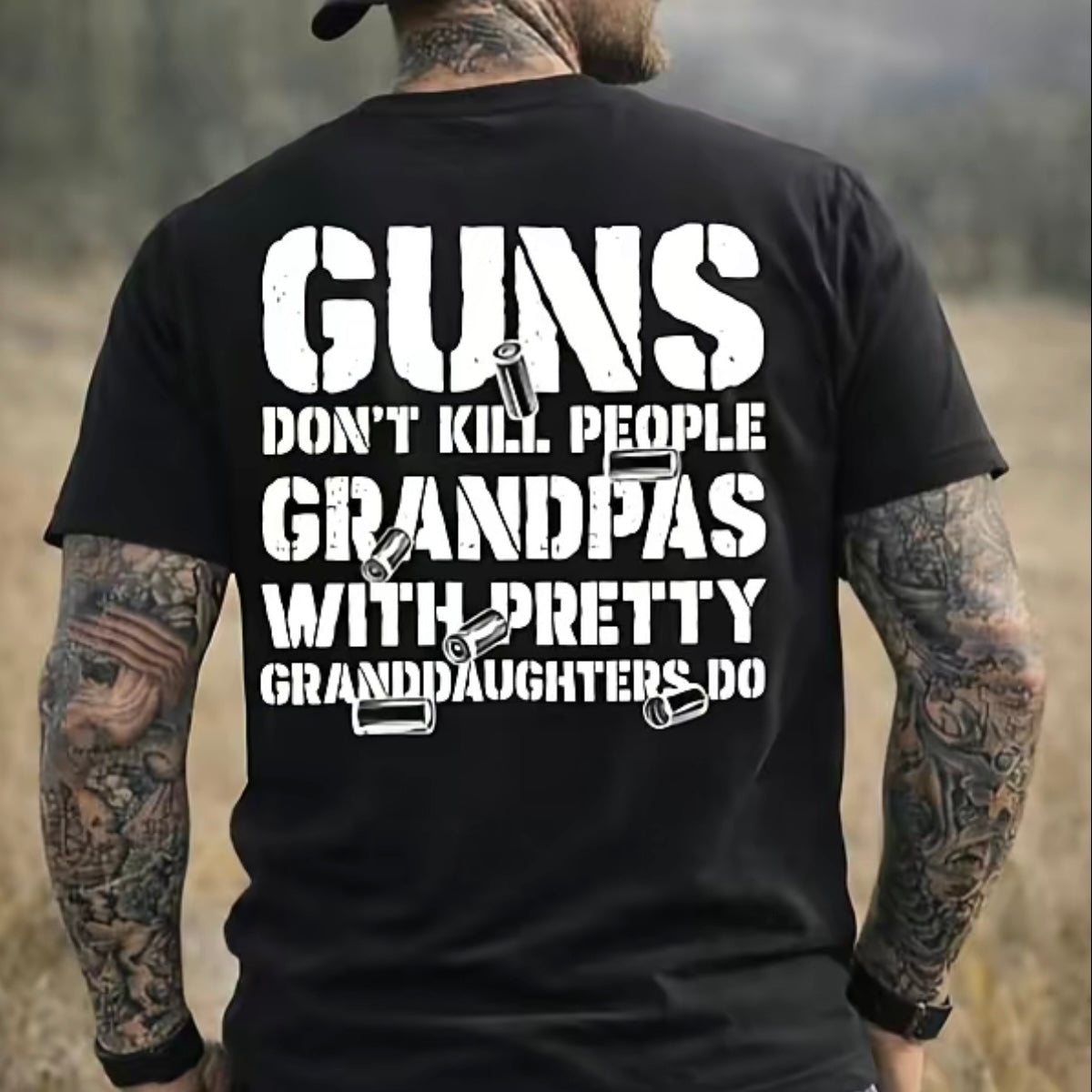 Guns Don't Kill People Funny Series T-Shirt/Sweatshirt/Hoodie