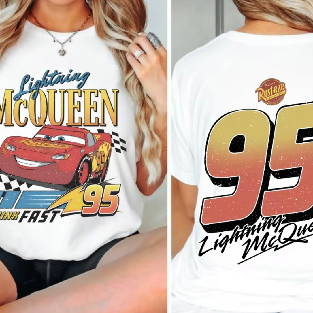 Vintage 95 Lightning Mcqueen Vintage T-Shirt/Sweatshirt/Hoodie