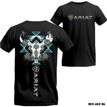 Ariat Tribal Western Bull Skull T-Shirt/Sweatshirt/Hoodie