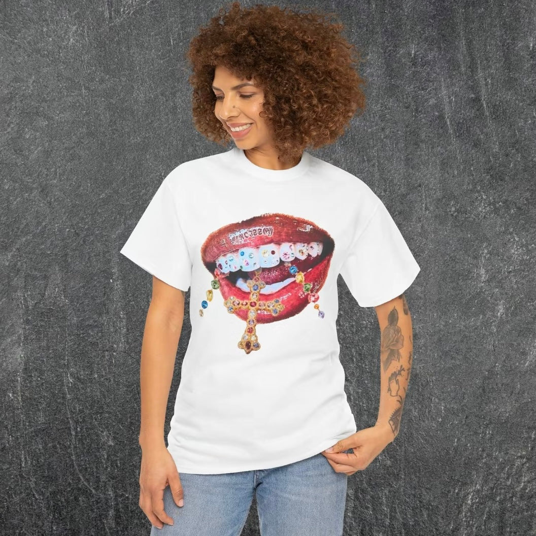 Diamond Teeth Cross T-Shirt/Sweatshirt/Hoodie