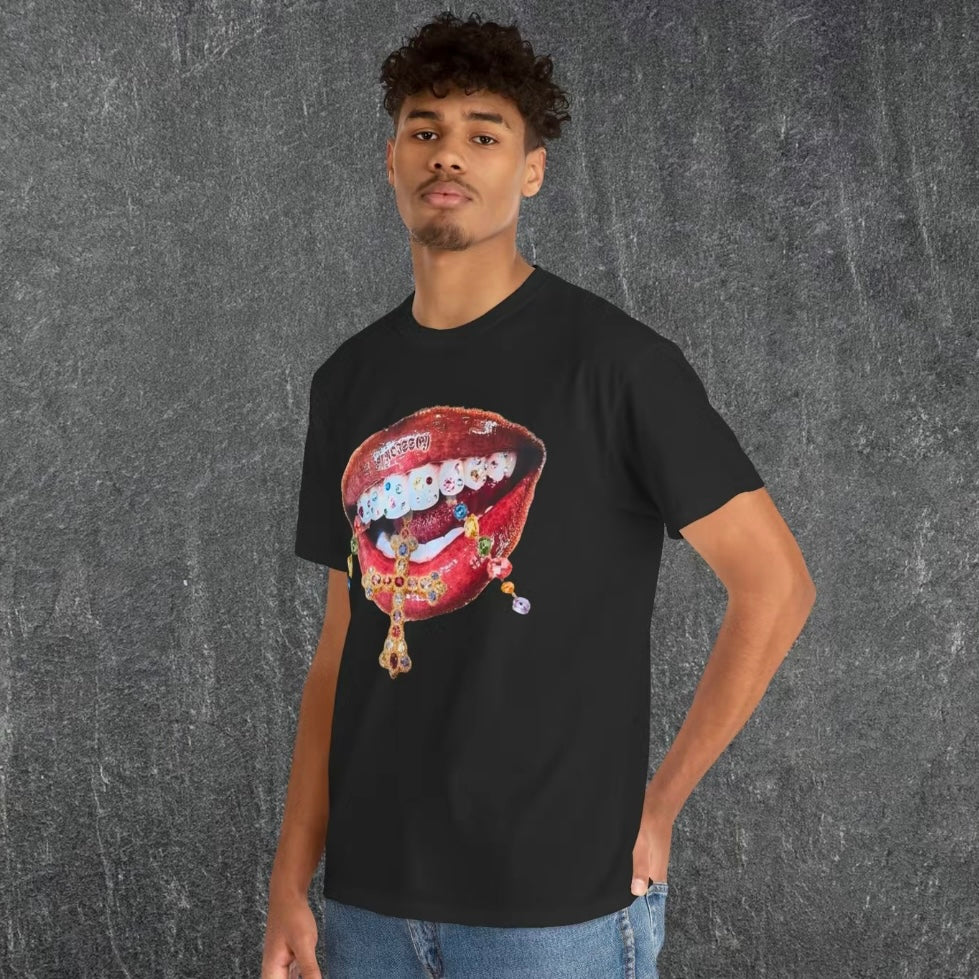 Diamond Teeth Cross T-Shirt/Sweatshirt/Hoodie