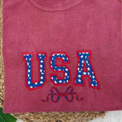 America Embroidered Custom T-Shirt/Sweatshirt/Hoodie