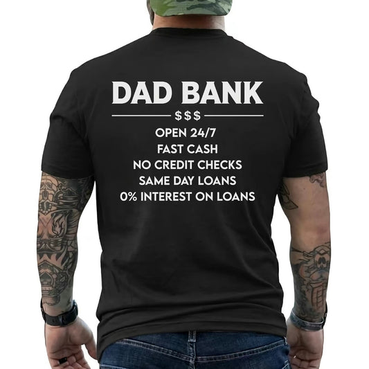 Dad Bank Funny Father’s Day Gift for Dad, Husband T-Shirt/Sweatshirt/Hoodie