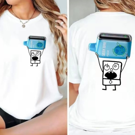 Doodlebob Aesthetic Funny Graphic Meme T-Shirt/Sweatshirt/Hoodie