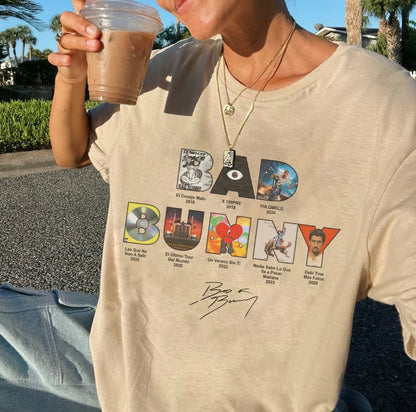 DTMF Bad Bunny Album T-Shirt/Sweatshirt/Hoodie