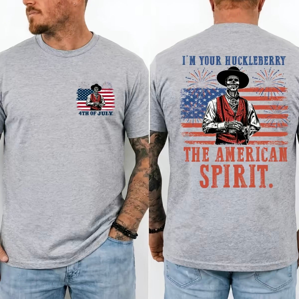 Doc Holliday I'm Your Huckleberry The American Spirit 4th of July T-Shirt/Sweatshirt/Hoodie
