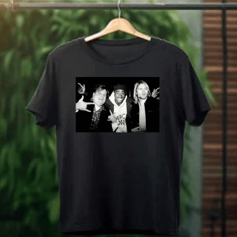 Chris Farley Tupac Shakur And Kurt Cobain T-Shirt/Sweatshirt/Hoodie