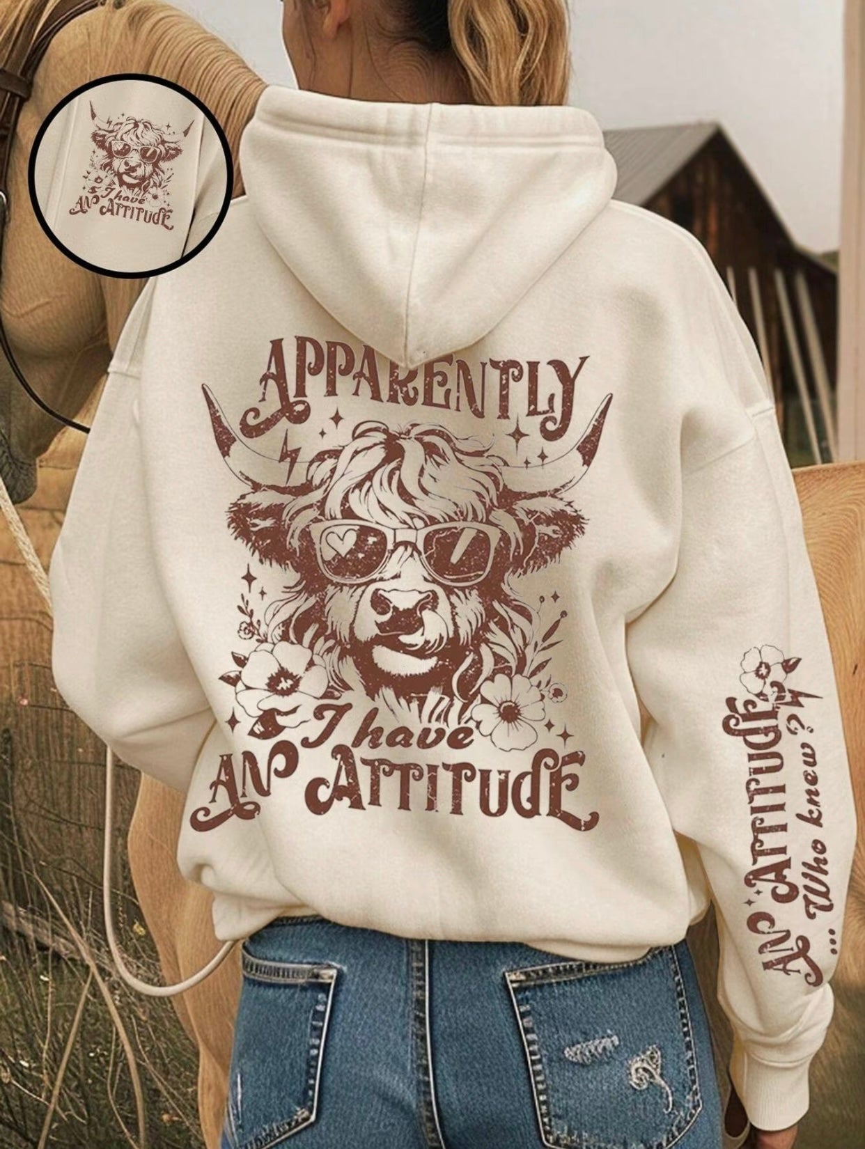 Apparently I Have An Attitude T-Shirt/Sweatshirt/Hoodie
