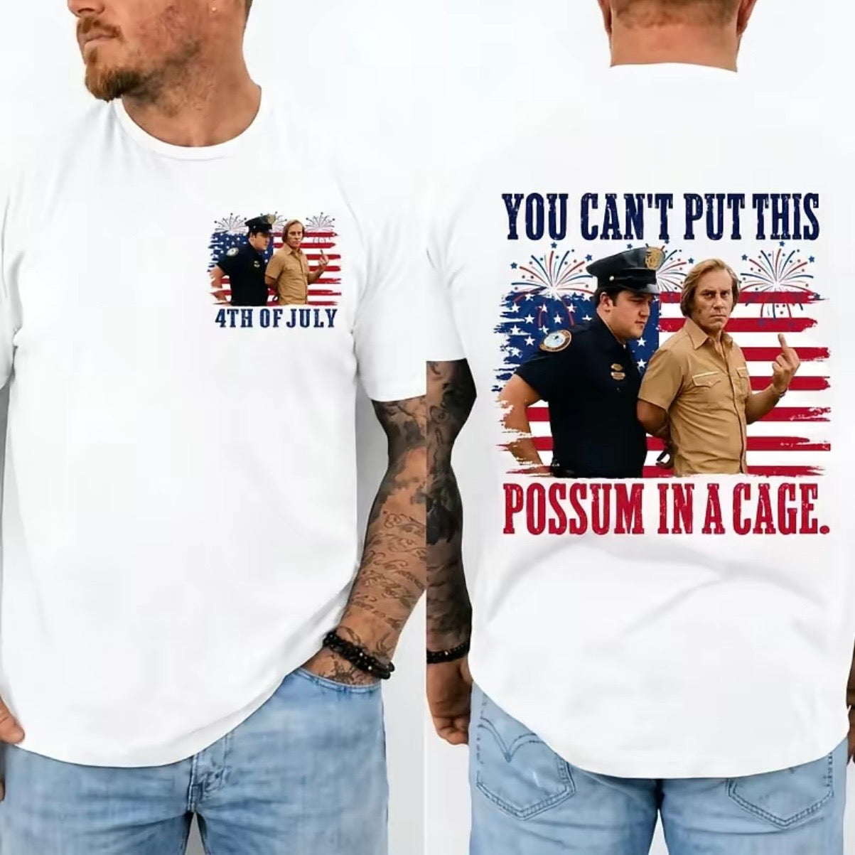 You Can't Put This Possum In A Cage George Jones T-Shirt/Sweatshirt/Hoodie