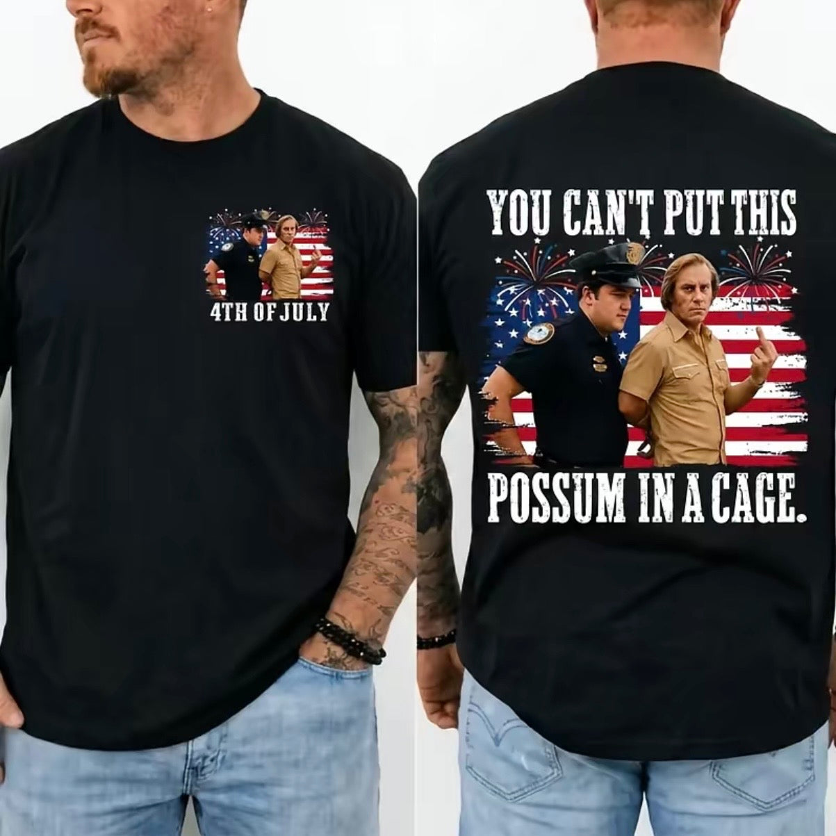 You Can't Put This Possum In A Cage George Jones T-Shirt/Sweatshirt/Hoodie