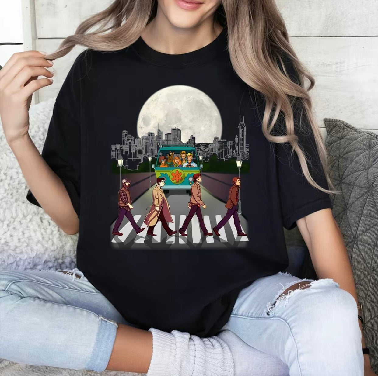 Supernatural Graphic Vintage T-Shirt/Sweatshirt/Hoodie