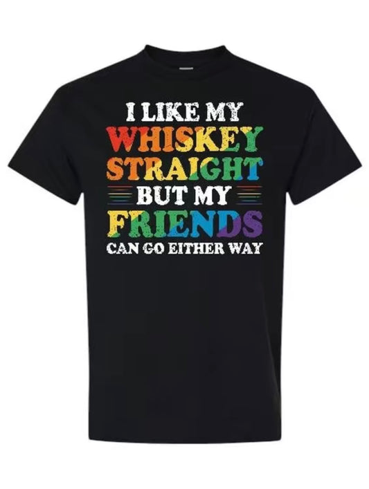 I Like My Whiskey Straight T-Shirt/Sweatshirt/Hoodie