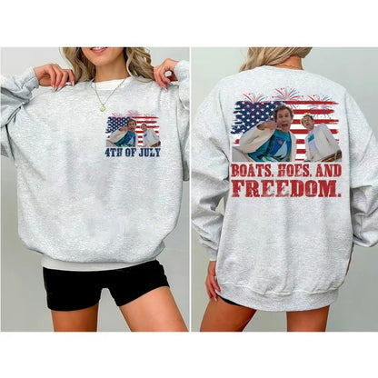 Boats Hoes And Freedom 4th Of July Parody Step Brothers T-Shirt/Sweatshirt/Hoodie