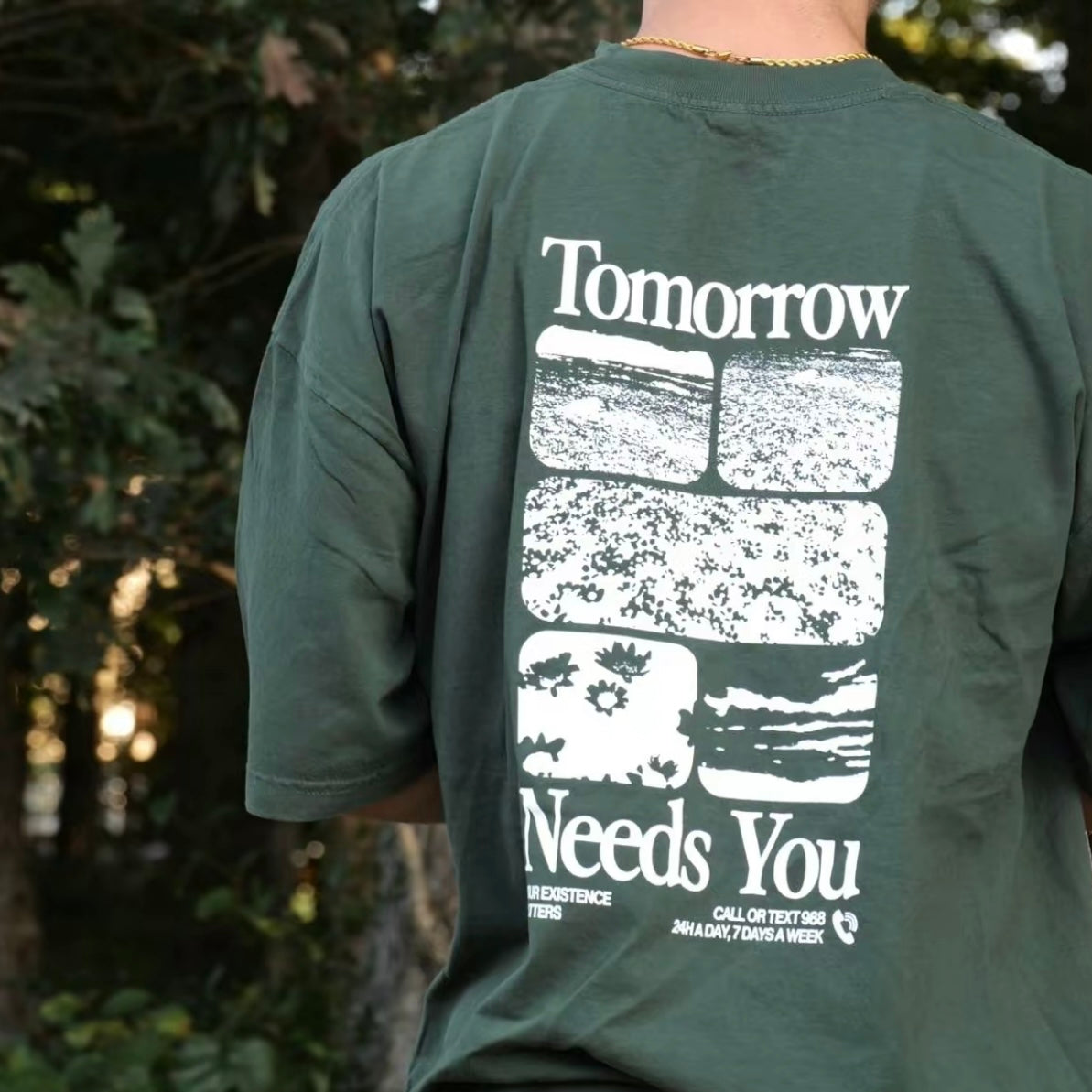 Tomorrow Needs You Mental Health 988 T-Shirt/Sweatshirt/Hoodie