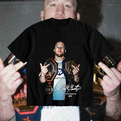 Justin Gaethje UFC Freedom 250 Champion T-Shirt/Sweatshirt/Hoodie