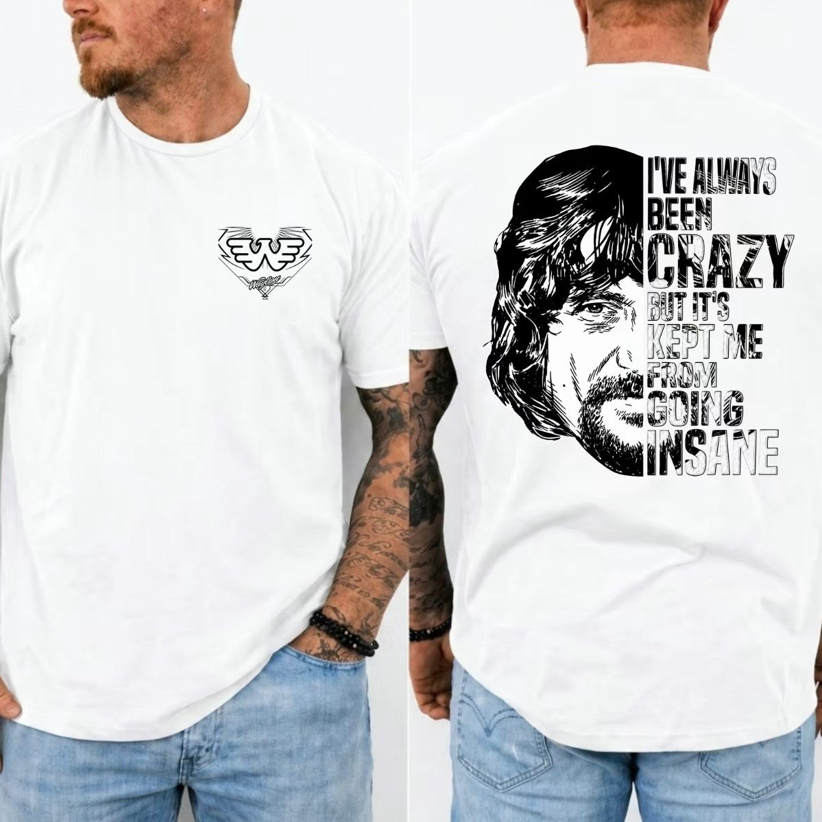 I've Always Been Crazy Country Music T-Shirt/Sweatshirt/Hoodie