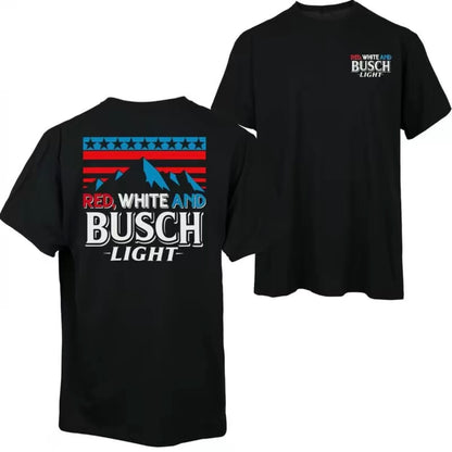 Red White & Busch Light Funny T-Shirt/Sweatshirt/Hoodie
