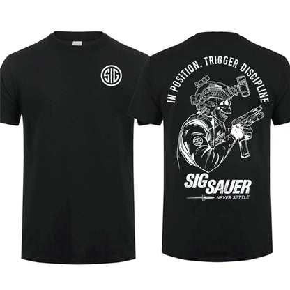 Sig Sauer Never Settle T-Shirt/Sweatshirt/Hoodie
