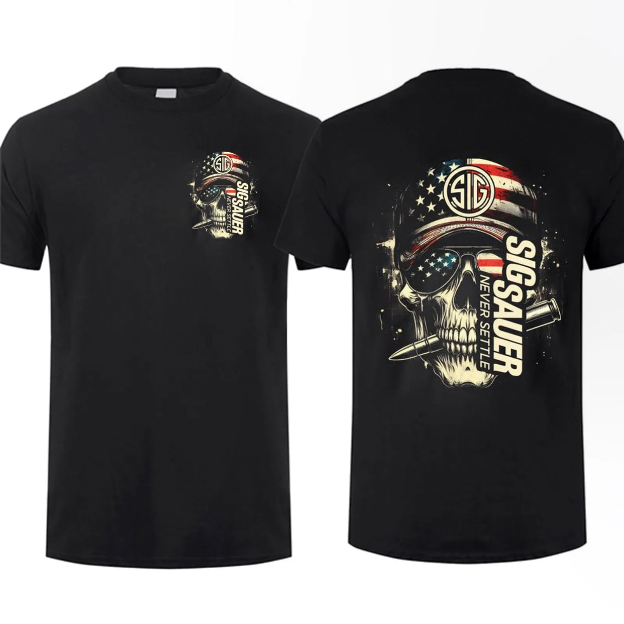 Sig Sauer Never Settle T-Shirt/Sweatshirt/Hoodie