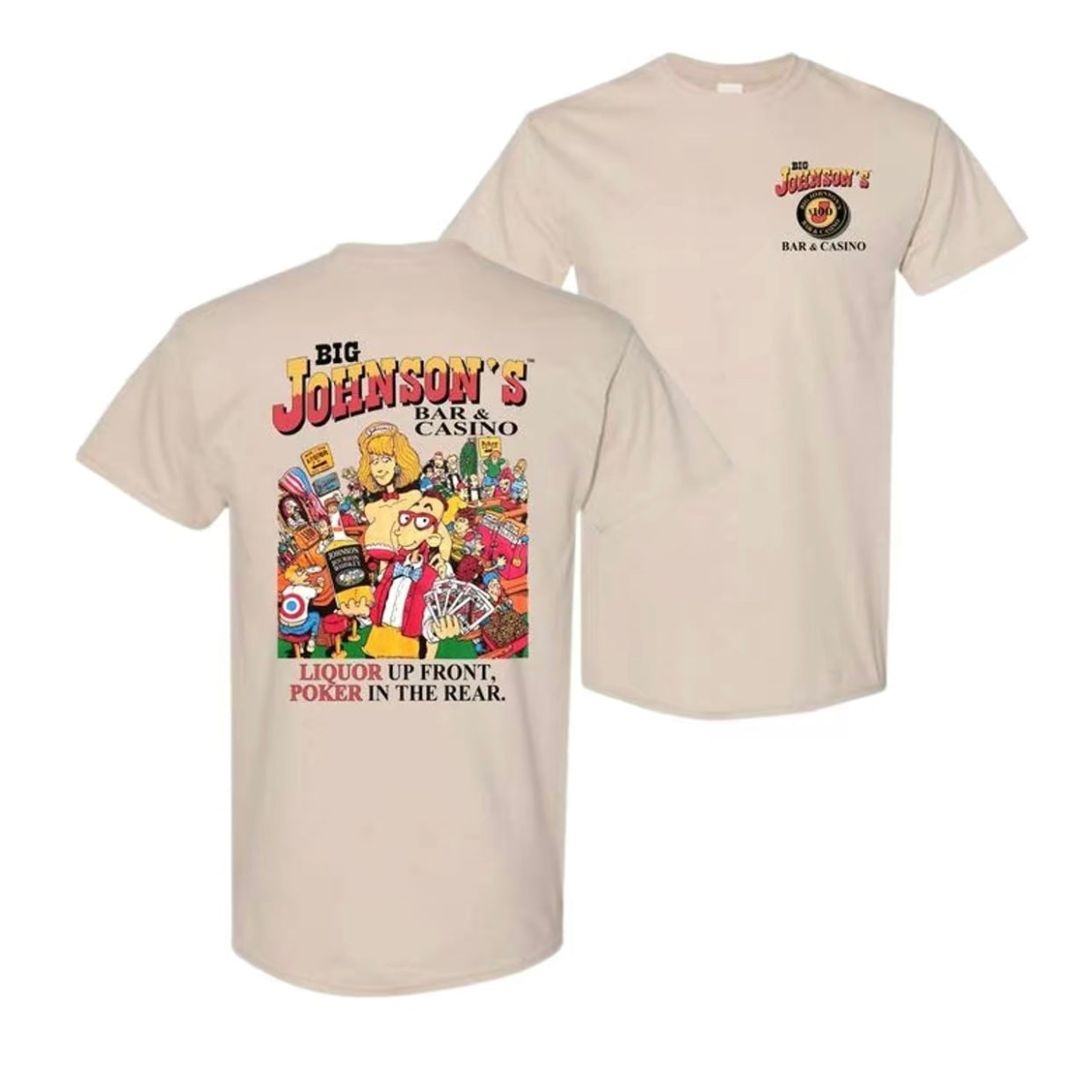 Big Johnson's Series Funny Graphic T-Shirt/Sweatshirt/Hoodie