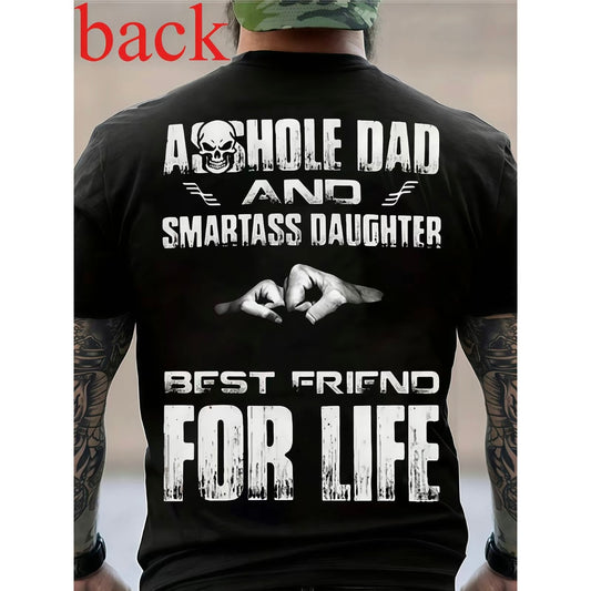 4sshole Dad and Smart4ss Daughter Funny T-Shirt/Sweatshirt/Hoodie