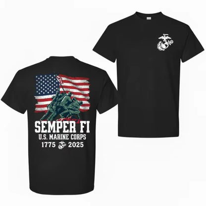Semper Fi USMC 250th Birthday T-Shirt/Sweatshirt/Hoodie