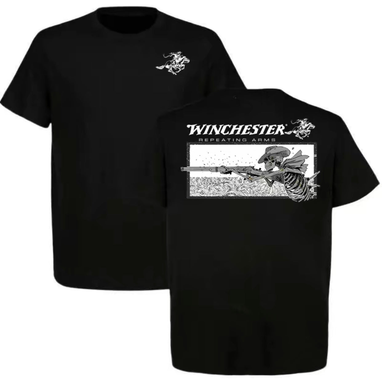 Winchester Guns Skeleton Cowboy Series T-Shirt/Sweatshirt/Hoodie