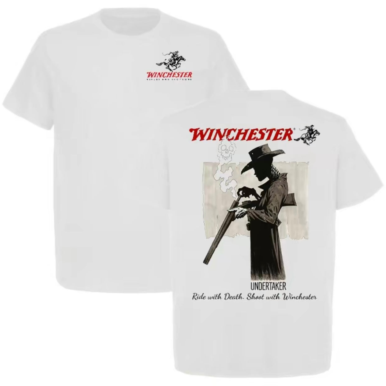 Winchester Guns Skeleton Cowboy Series T-Shirt/Sweatshirt/Hoodie