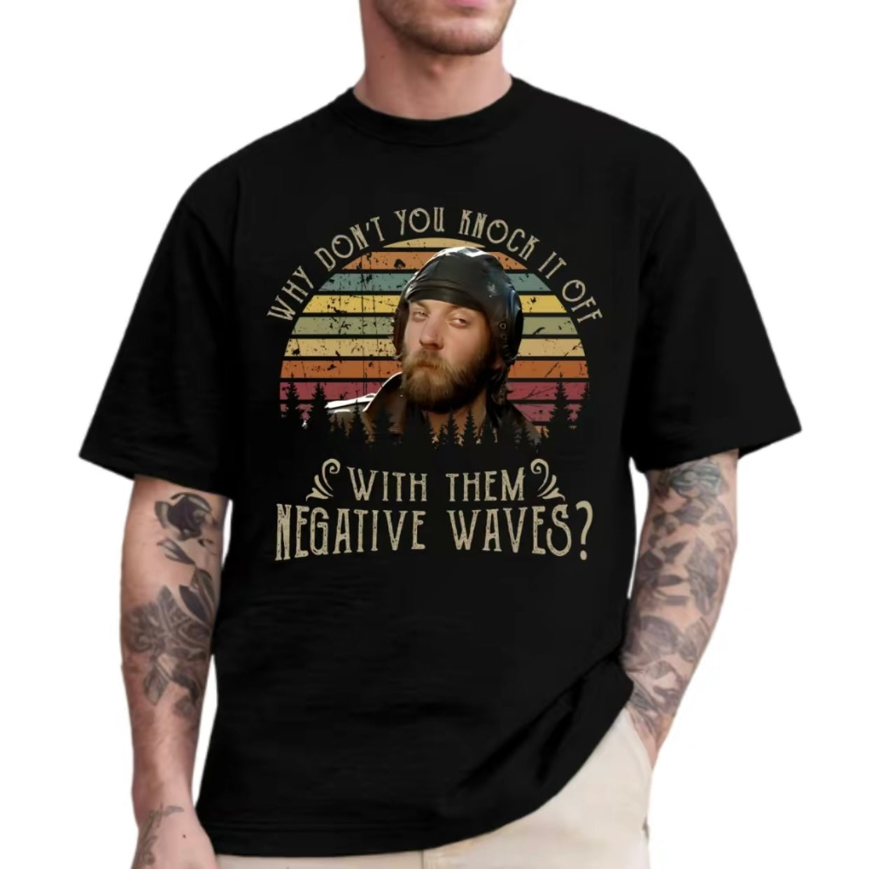 Negative Waves 70s Movie Quotes T-Shirt/Sweatshirt/Hoodie