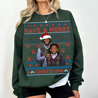 Have A Merry Cowboy-Mas Pickens Lamb Christmas T-Shirt/Sweatshirt/Hoodie