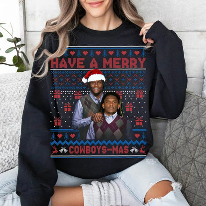 Have A Merry Cowboy-Mas Pickens Lamb Christmas T-Shirt/Sweatshirt/Hoodie