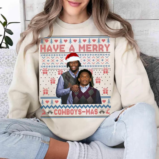 Have A Merry Cowboy-Mas Pickens Lamb Christmas T-Shirt/Sweatshirt/Hoodie