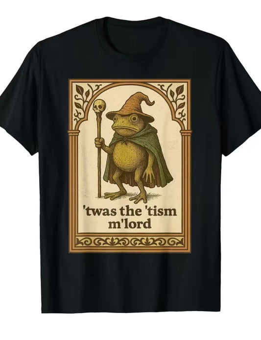 Wizard Frog Autism Consciousness Funny T-Shirt/Sweatshirt/Hoodie