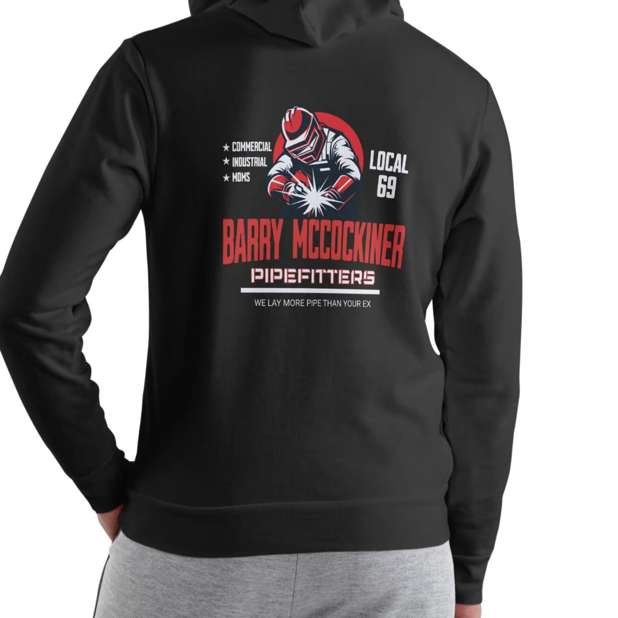 Barry Mccockiner Pipefitters Local 69 Funny T-Shirt/Sweatshirt/Hoodie