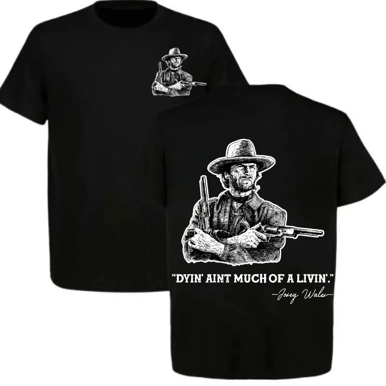 Clint Eastwood Western Cowboy Series T-Shirt/Sweatshirt/Hoodie