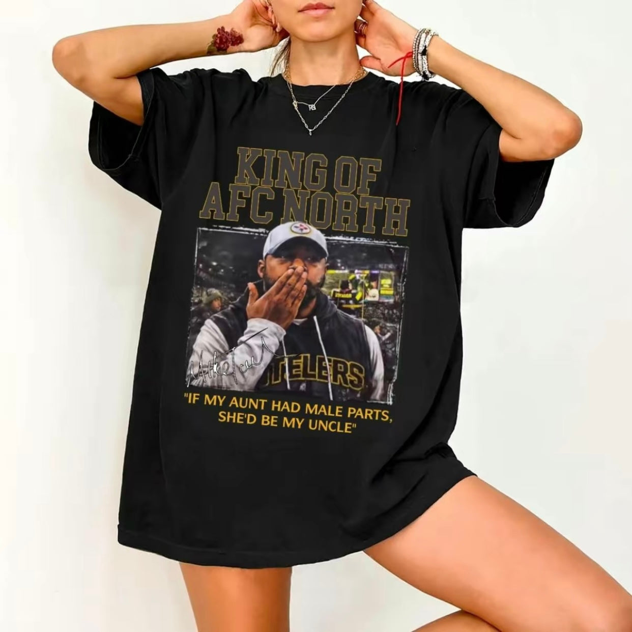 Mike Tomlin Football Funny Series T-Shirt/Sweatshirt/Hoodie