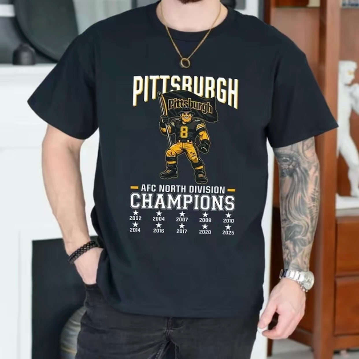 PS AFC North Champions Series T-Shirt/Sweatshirt/Hoodie