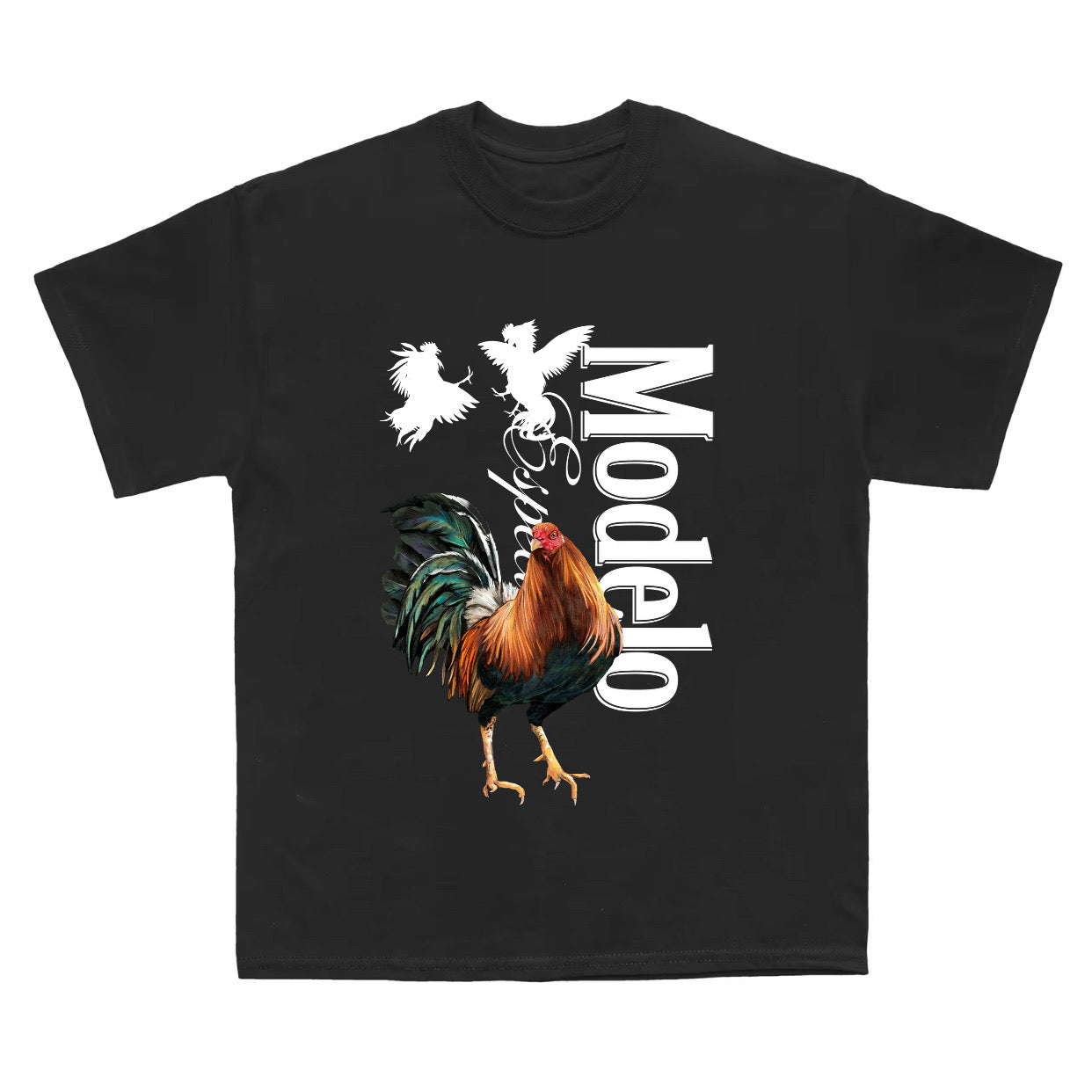 Rooster Graphic Dynamic Fighting Cocks with Beer Brand T-Shirt/Sweatshirt/Hoodie