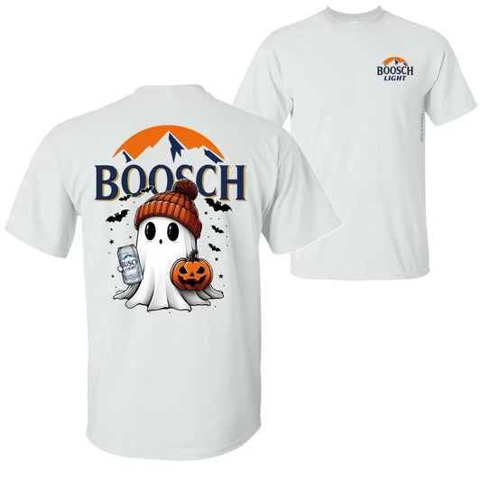 Boosch Light Halloween Cute Boo Ghost Pumpkin T-Shirt/Sweatshirt/Hoodie