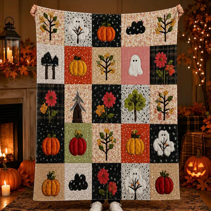 Halloween Pumpkin Ghost Series Blanket