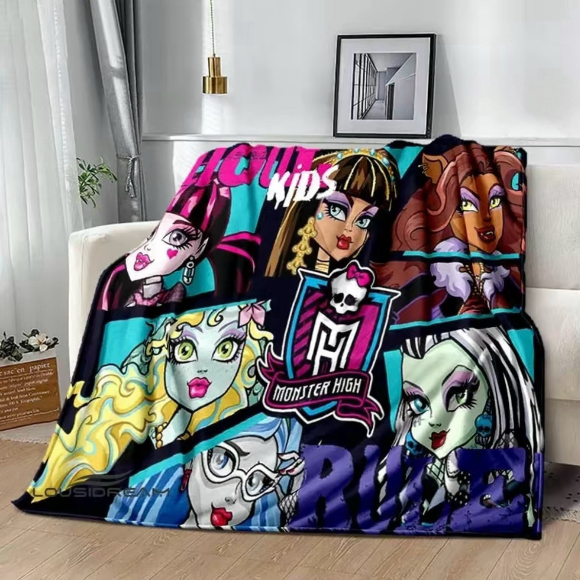 Monster High Cartoon Series Blanket