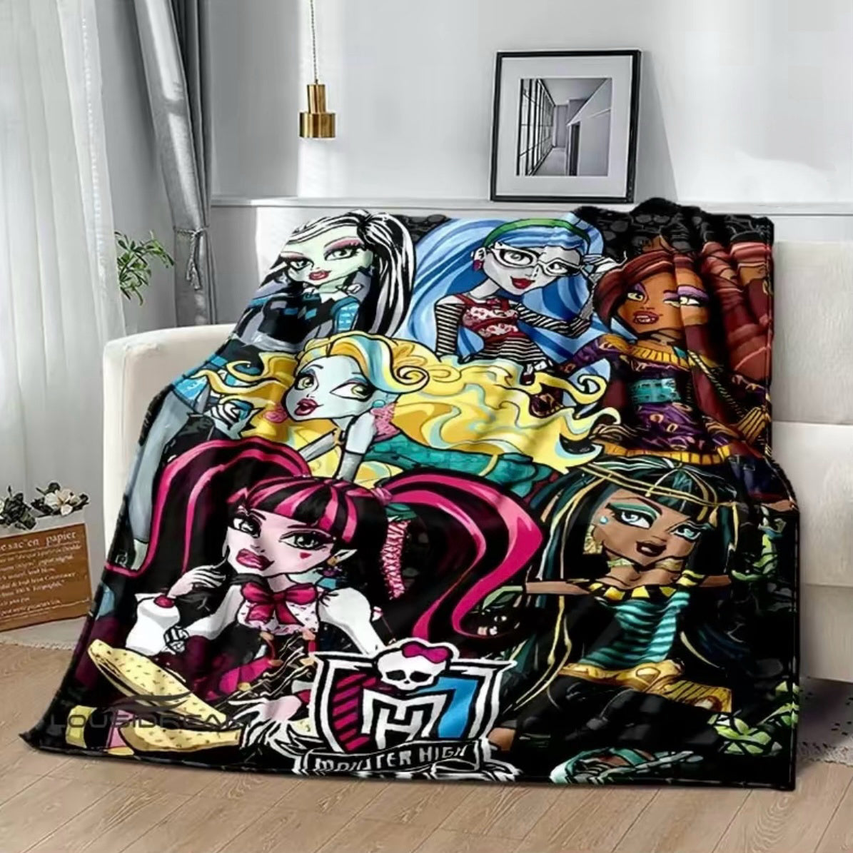 Monster High Cartoon Series Blanket