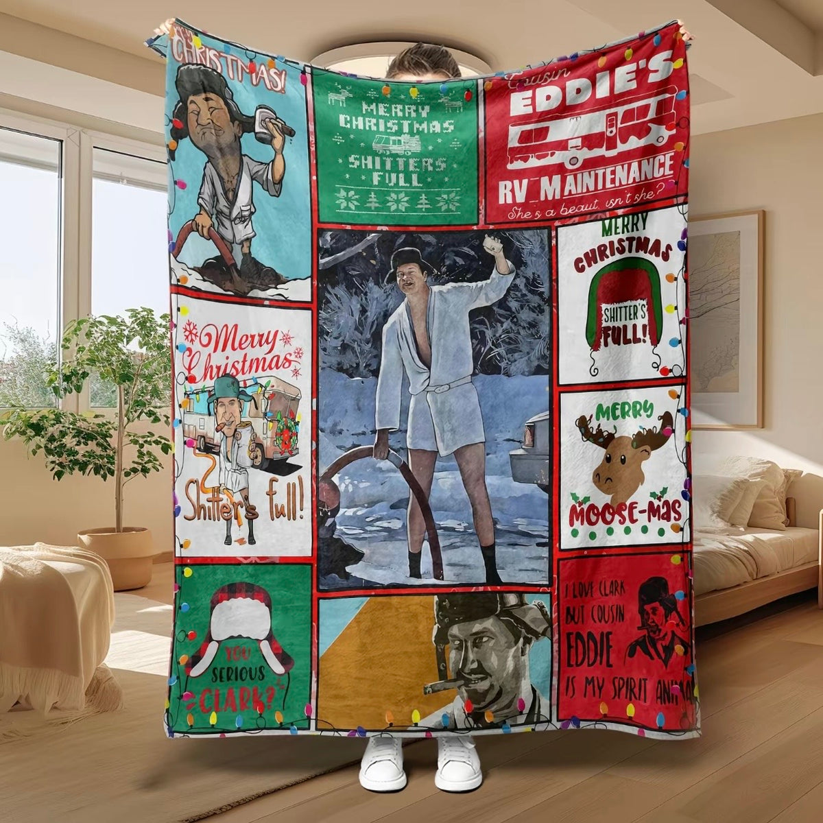 Christmas Vacation Griswold Family Funny Blanket