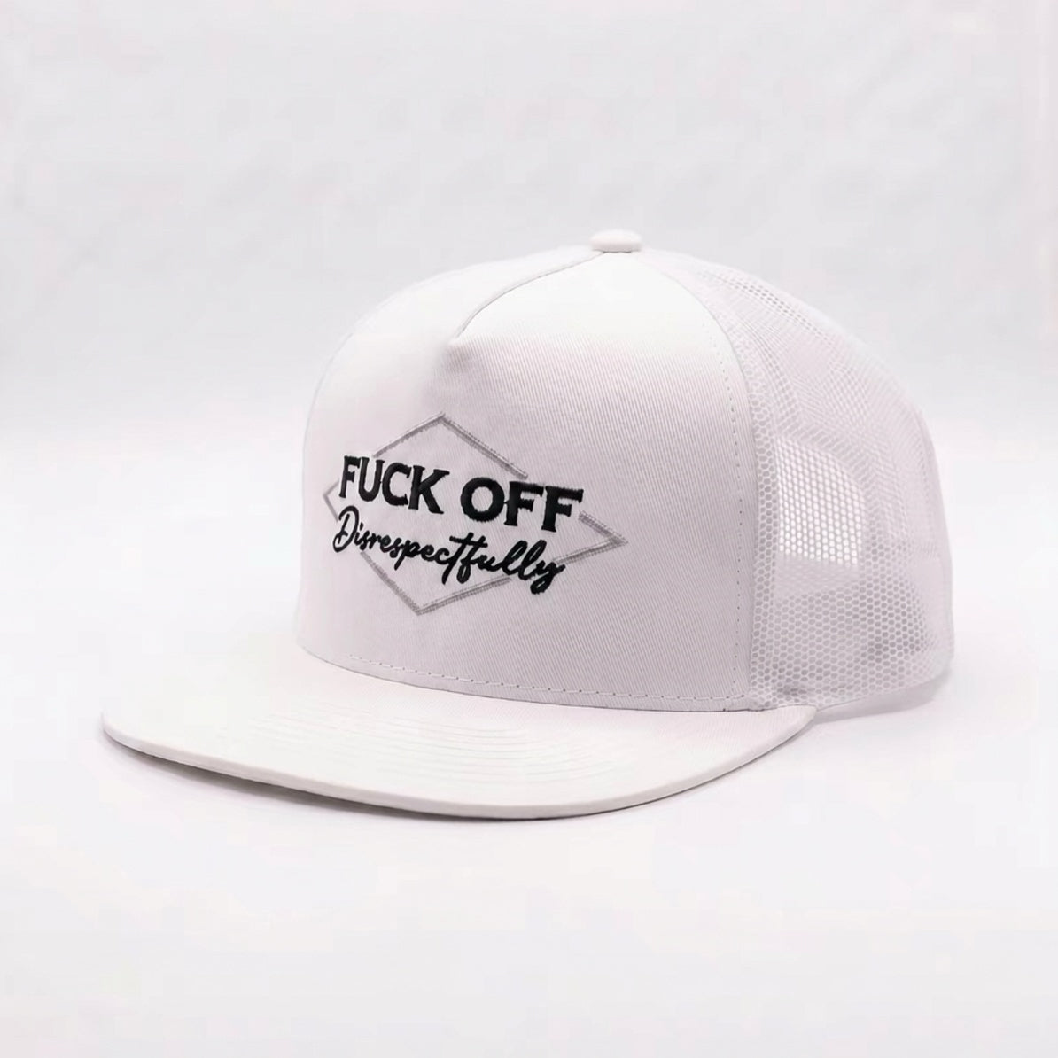F Off Disrespectfully Embroidered Hat