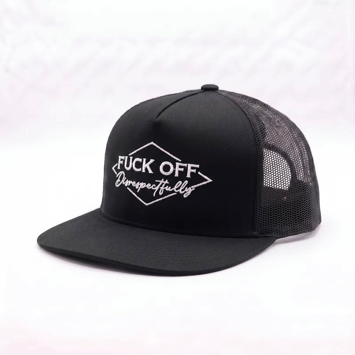 F Off Disrespectfully Embroidered Hat