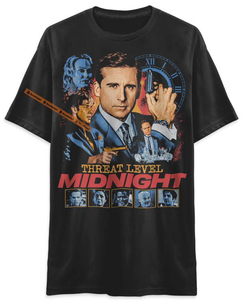Threat Level Midnight Retro Vintage T-Shirt/Sweatshirt/Hoodie