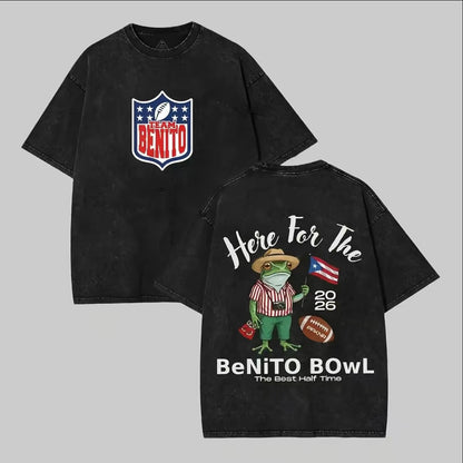 Benito Bowl 2026 Series Funny Football T-Shirt/Sweatshirt/Hoodie